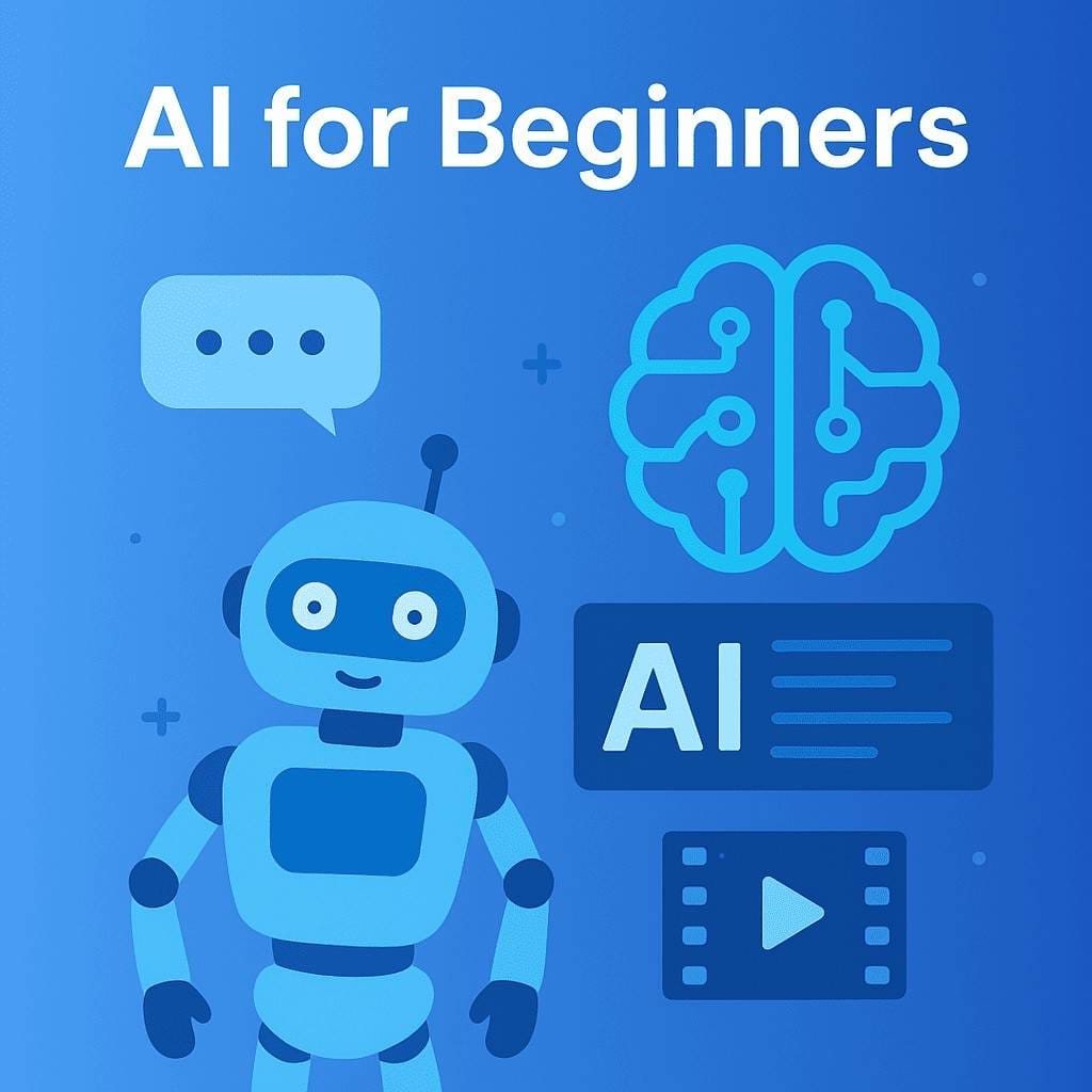 AI tools and tutorials illustration 